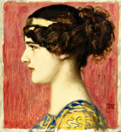 Franz v. Stuck, Mary como griega de Franz von Stuck